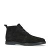 Schwarze Desert Boots aus Veloursleder