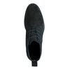 Schwarze Desert Boots aus Veloursleder