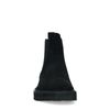 Schwarze Chelsea Boots aus Veloursleder