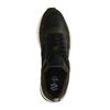 Grüne Veloursleder-Sneaker mit schwarzen Details