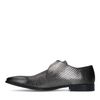 Chaussures à boucle métallisées - argenté
