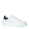 Baskets en cuir avec détail - blanc