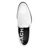 Penny loafers en cuir - blanc