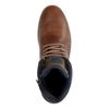 Boots à lacets en cuir - marron
