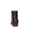 Boots basses en cuir - marron foncé