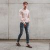 Claquettes en cuir - marron