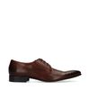 Chaussures à lacets en cuir - marron