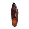 Chaussures à lacets en cuir - marron