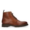 Boots à lacets en cuir - marron