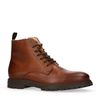 Boots à lacets en cuir - marron
