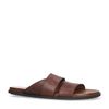 Sandales en cuir - marron