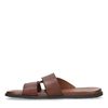 Sandales en cuir - marron