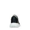 Baskets cuir et daim - noir