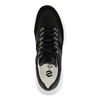 Baskets cuir et daim - noir
