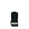 Baskets montantes en cuir - noir