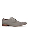 Chaussures à lacets en cuir avec motif - gris