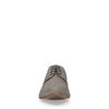Chaussures à lacets en cuir avec motif - gris