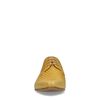 Chaussures à lacets en cuir - jaune