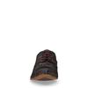 Chaussures à lacets en cuir avec imprimé - multicolore