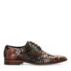 Chaussures à lacets en cuir - marron foncé