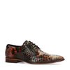 Chaussures à lacets en cuir - marron foncé