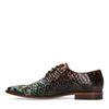Chaussures à lacets en cuir - marron foncé