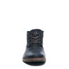 Chaussures à lacets montantes en cuir - noir