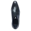 Chaussures à lacets en cuir - noir