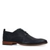 Chaussures à lacets en cuir - noir