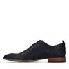 Chaussures à lacets en cuir - noir