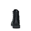 Boots à lacets en cuir - noir