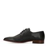 Chaussures à lacets en cuir - noir