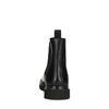 Chelsea boots en cuir - noir
