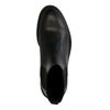 Chelsea boots en cuir - noir