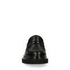 Mocassins synthétique avec détails - noir
