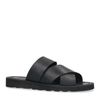 Claquettes en cuir - noir