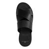 Claquettes en cuir - noir