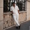 Claquettes en cuir - noir