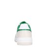 Baskets en cuir avec détails - blanc