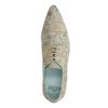 Chaussures à lacets avec imprimé fleuri - vert clair