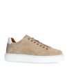 Baskets en daim - beige