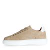 Baskets en daim - beige