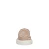 Mocassins en daim avec semelle - beige