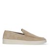 Loafers beiges en daim