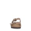 Sandales en daim - beige