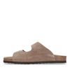 Sandales en daim - beige