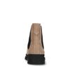 Chelsea boots en daim - beige