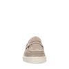 Loafers chunky en daim - beige