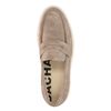 Loafers chunky en daim - beige