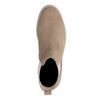Chelsea boots en daim - beige